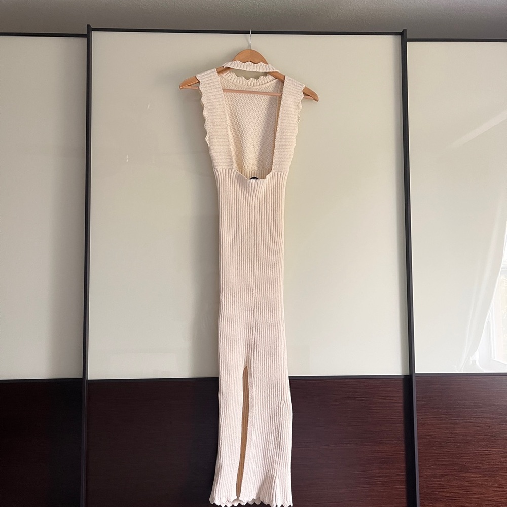 Mango Cream Knit Garment